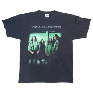 Vintage 1999 Type O Negative Skeleton Crew Shirt